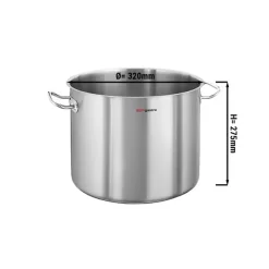 Suppentopf - Ø 320 Mm - Höhe 275 Mm