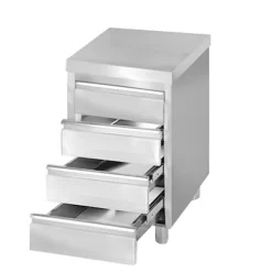 Schubladenschrank PREMIUM - 0,5 M - Mit 4 Schubladen 7 Schubladenschrank PREMIUM - 0,5 M - Mit 4 Schubladen -Geschäft für Küchengeräte SS4K57 clean 6ec9 1