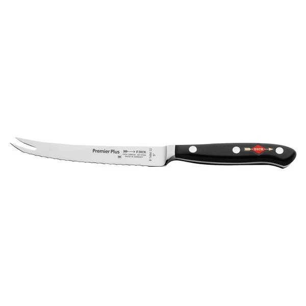 F. DICK | Premier Plus - Tomaten-/Allzweckmesser Mit Wellenschliff - Klinge 13cm 2 F. DICK | Premier Plus - Tomaten-/Allzweckmesser Mit Wellenschliff - Klinge 13cm – Bild 2