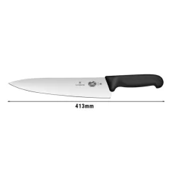 VICTORINOX | Tranchiermesser - 28cm - Schwarz