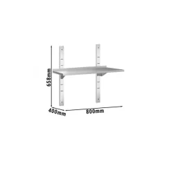Wandborde PREMIUM - 800x400mm - Mit 1 Etage
