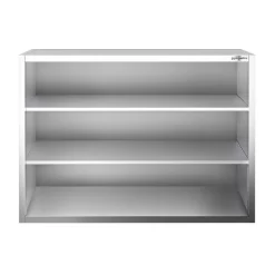 Edelstahl Wandhängeschrank PREMIUM - 1200x400mm - Ohne Schiebetür - 1000mm Hoch -Geschäft für Küchengeräte WOK1210 3 69b7