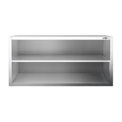 Edelstahl Wandhängeschrank PREMIUM - 1200x400mm - Ohne Schiebetür - 650mm Hoch -Geschäft für Küchengeräte WOK124 3 f06e