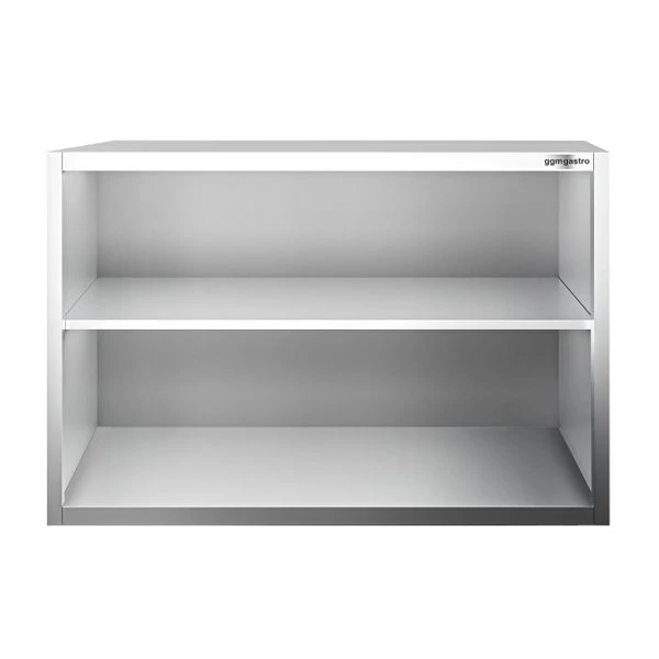 Edelstahl Wandhängeschrank PREMIUM - 1200x400mm - Ohne Schiebetür - 800mm Hoch 4 Edelstahl Wandhängeschrank PREMIUM - 1200x400mm - Ohne Schiebetür - 800mm Hoch – Bild 4
