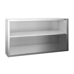 Edelstahl Wandhängeschrank PREMIUM - 1600x400mm - Ohne Schiebetür - 800mm Hoch 7 Edelstahl Wandhängeschrank PREMIUM - 1600x400mm - Ohne Schiebetür - 800mm Hoch -Geschäft für Küchengeräte WOK168 1 2c9c