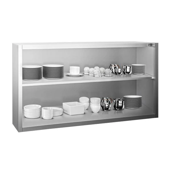 Edelstahl Wandhängeschrank PREMIUM - 1600x400mm - Ohne Schiebetür - 800mm Hoch 3 Edelstahl Wandhängeschrank PREMIUM - 1600x400mm - Ohne Schiebetür - 800mm Hoch – Bild 3