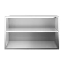 Edelstahl Wandhängeschrank PREMIUM - 1600x400mm - Ohne Schiebetür - 800mm Hoch 9 Edelstahl Wandhängeschrank PREMIUM - 1600x400mm - Ohne Schiebetür - 800mm Hoch -Geschäft für Küchengeräte WOK168 3 47ab