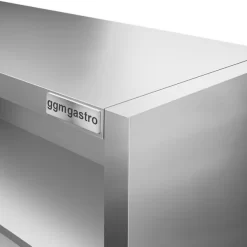 Edelstahl Wandhängeschrank ECO - 1000x400mm - Ohne Schiebetür - 650mm Hoch -Geschäft für Küchengeräte WOK eco detail 8700 1