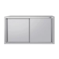 Edelstahl Wandhängeschrank ECO - 1000x400mm - Mit Schiebetür - 650mm Hoch -Geschäft für Küchengeräte WSK104 3 3bb0