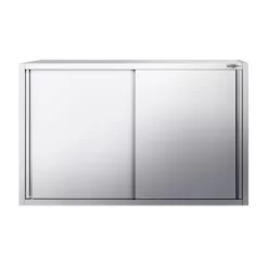 Edelstahl Wandhängeschrank PREMIUM - 1600x400mm - Mit Schiebetür - 1000mm Hoch -Geschäft für Küchengeräte WSK1610 3 fbb5