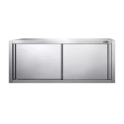 Edelstahl Wandhängeschrank PREMIUM - 1600x400mm - Mit Schiebetür - 650mm Hoch 9 Edelstahl Wandhängeschrank PREMIUM - 1600x400mm - Mit Schiebetür - 650mm Hoch -Geschäft für Küchengeräte WSK164 3 ea14