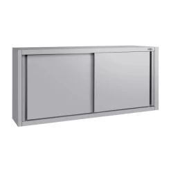 Edelstahl Wandhängeschrank ECO - 1600x400mm - Mit Schiebetür - 650mm Hoch 8 Edelstahl Wandhängeschrank ECO - 1600x400mm - Mit Schiebetür - 650mm Hoch -Geschäft für Küchengeräte WSK164 ECO 1 8b12