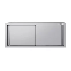 Edelstahl Wandhängeschrank ECO - 1600x400mm - Mit Schiebetür - 650mm Hoch 10 Edelstahl Wandhängeschrank ECO - 1600x400mm - Mit Schiebetür - 650mm Hoch -Geschäft für Küchengeräte WSK164 ECO 3 d738