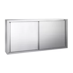 Edelstahl Wandhängeschrank PREMIUM - 2000x400mm - Mit Schiebetür - 1000mm Hoch -Geschäft für Küchengeräte WSK2010 1 66f2