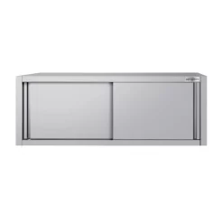 Edelstahl Wandhängeschrank ECO - 2000x400mm - Mit Schiebetür - 650mm Hoch -Geschäft für Küchengeräte WSK204 ECO 3 c779