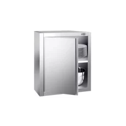 Edelstahl Wandhängeschrank PREMIUM - 600x400mm - Mit Flügeltür - 650mm Hoch -Geschäft für Küchengeräte WSK64 2 fe4d