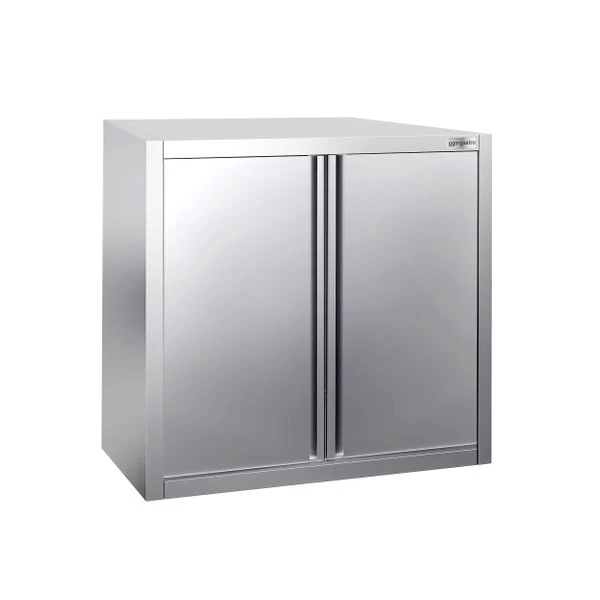 Edelstahl Wandhängeschrank PREMIUM - 800x400mm - Mit Flügeltür - 1000mm Hoch 2 Edelstahl Wandhängeschrank PREMIUM - 800x400mm - Mit Flügeltür - 1000mm Hoch – Bild 2