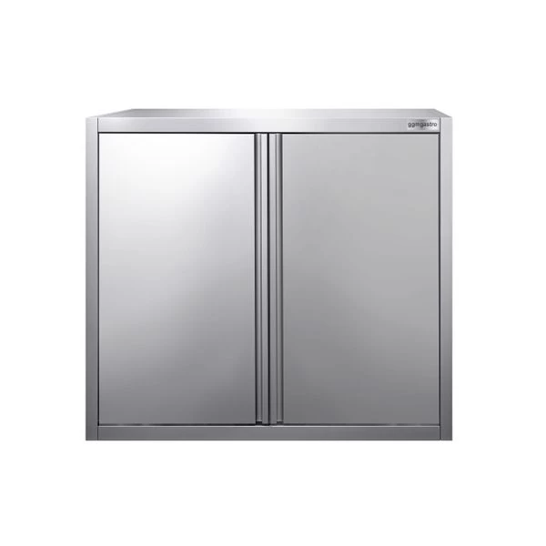 Edelstahl Wandhängeschrank PREMIUM - 800x400mm - Mit Flügeltür - 1000mm Hoch 4 Edelstahl Wandhängeschrank PREMIUM - 800x400mm - Mit Flügeltür - 1000mm Hoch – Bild 4