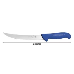 F. DICK | Ergogrip - Zerlegemesser - Griff Blau - Klinge21 Cm