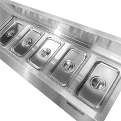 Gewürz Aufsatzbord - 8x GN 1/4 -Geschäft für Küchengeräte gak1014006 da4a