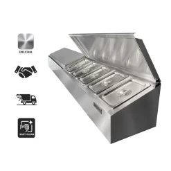 Gewürz Aufsatzbord - 10x GN 1/4 -Geschäft für Küchengeräte gak1014008 2b4f