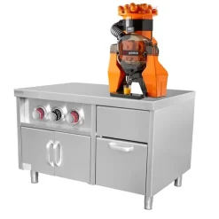 Unterschrank Für Getränkespender Mit Becherhaltern & Eiswürfelfach - 1,2 M -Geschäft für Küchengeräte kbask120 osaft bbc7