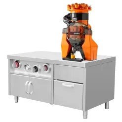 Unterschrank Für Getränkespender Mit Becherhaltern & Eiswürfelfach - 1,5 M -Geschäft für Küchengeräte kbask150 osaft 84e8