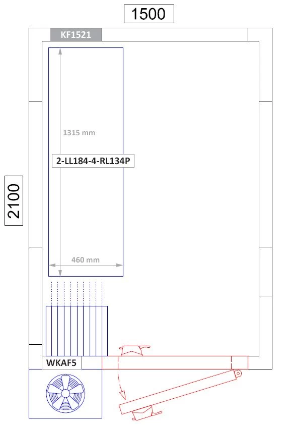 Aluminium Grundregal - 1315 X 1800 Mm 12 Aluminium Grundregal - 1315 X 1800 Mm – Bild 12
