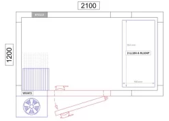 Aluminium Grundregal - 952 X 1800 Mm -Geschäft für Küchengeräte kf2112 2 ll184 4 rl104p bdcf
