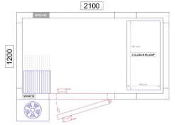 Aluminium Grundregal - 952 X 1800 Mm -Geschäft für Küchengeräte kf2112 2 ll184 4 rl104p en a053