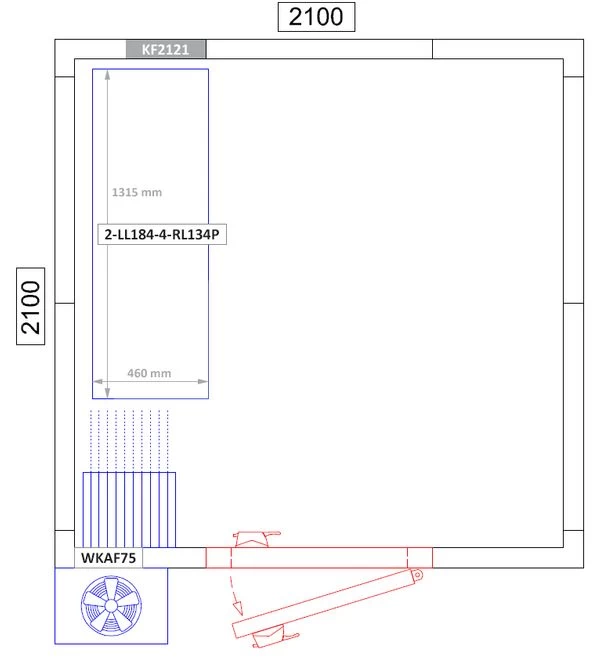 Aluminium Grundregal - 1315 X 1800 Mm 14 Aluminium Grundregal - 1315 X 1800 Mm – Bild 14