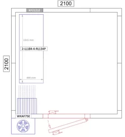 Aluminium Grundregal - 1315 X 1800 Mm 29 Aluminium Grundregal - 1315 X 1800 Mm -Geschäft für Küchengeräte kf2121 2 ll184 4 rl134p e 1feb